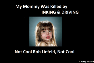 rob liefeld inking & Driving