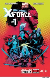 uncanny x force 1 cover