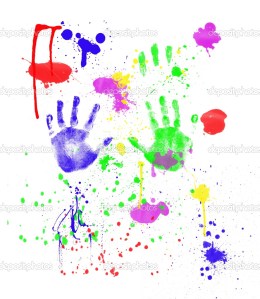 fingerpainting
