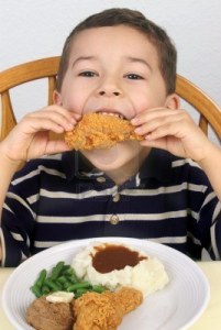 eating-fried-chicken